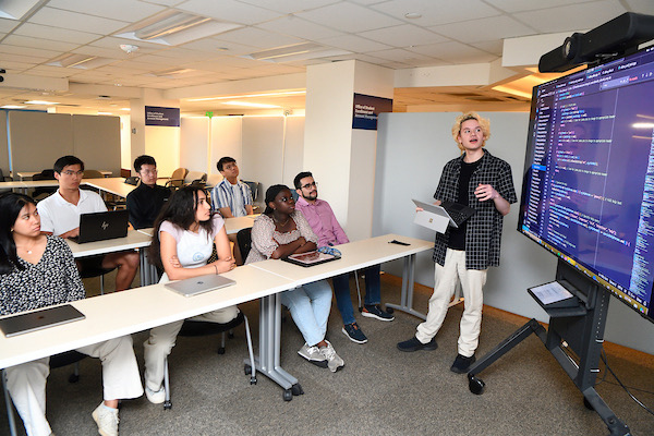 Matt teaching session