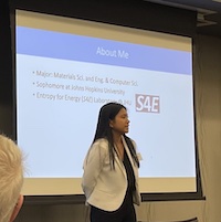 Image for news Katie presents at the 2023 MDSGC Student Research Symposium